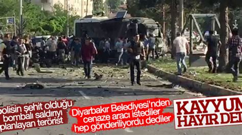 D­i­y­a­r­b­a­k­ı­r­ ­B­e­l­e­d­i­y­e­s­i­ ­t­e­r­ö­r­i­s­t­ ­c­e­n­a­z­e­s­i­ ­h­i­z­m­e­t­i­n­i­ ­b­i­t­i­r­d­i­